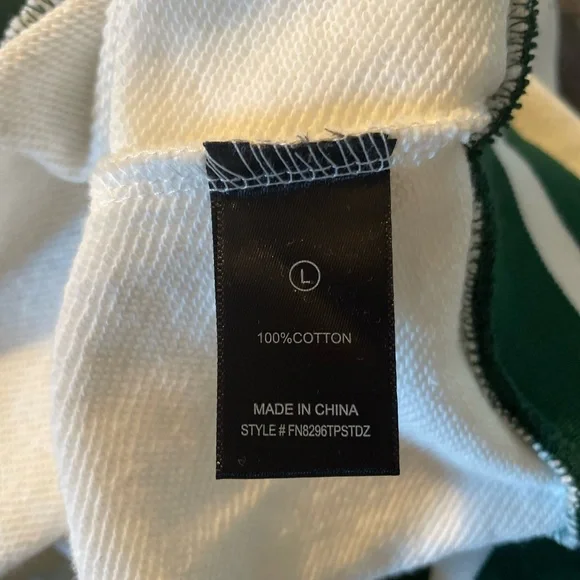 Fashion Nova White and Hunter Green Tennis Club Style Tracksuit - Picture 6 of 7